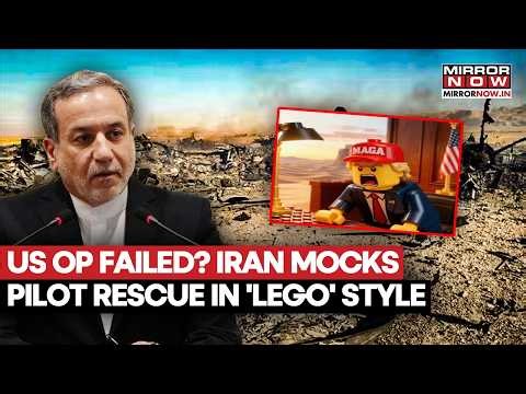 ‘$600M Wasted’: Iran Uses 'Lego' Animation Video to Mock Failed US F-15 Rescue Op | Watch