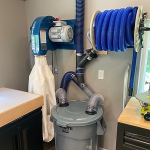 102K views · 401 reactions | We just made a major upgrade to our dust collection setup and a big step towards a healthier wood shop. https://rogueengineer.com/shop-dust-collection-system/ | Rogue Engineer | Facebook