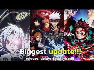 Biggest Anime Update You need to know? Before 2026! Anime update