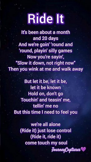 Jay Sean - Ride It Song Lyrics💜💜 #rideit #music #lyrics #jaysean
