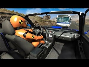 No Seatbelt Car Crashes #1 - BeamNG DRIVE | SmashChan