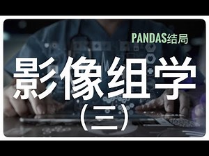 Introduction of Radiomic | Basis of python Pandas II - pandas小结局！学完这一节，我们影像组学起飞！