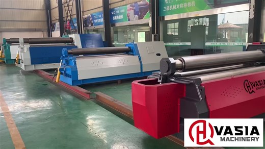 Advanced Technology 4 Roller Plate Rolling Machine Four Rolls Bender Machine Agent Price