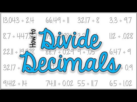 How to Easily Divide Decimals Without a Calculator