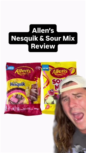 Allen’s Nesquik & Sour Mix Review #russeats #nesquik #allens
