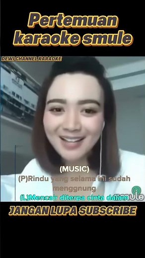 pertemuan (karaoke) #karaoke #dangdut #smule