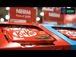 Inside the Nestlé KitKat Factory: From cocoa farms to billion-dollar chocolate (Full Process)