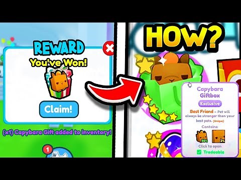 🎁 HOW WE GET *FREE* Huge Capybara ( EXCLUSIVE GIFTS ) in Pet Simulator X SUMMER UPDATE! (Roblox)