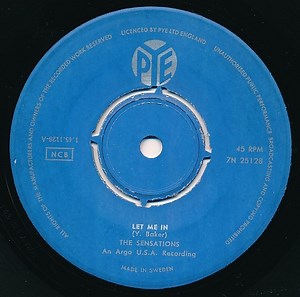 The Sensations - Let Me In