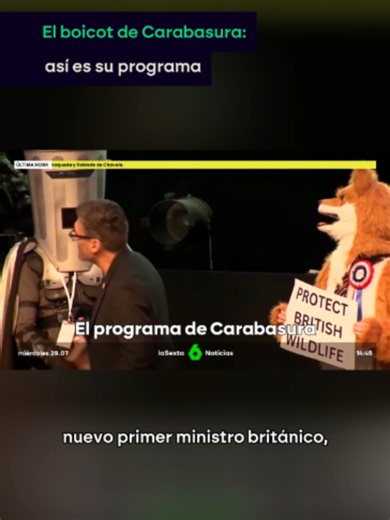 Devolver el estatus de planeta a Plutón, limitar el precio de los helados o construir al menos una casa asequible. Son algunas de las 20 propuestas que incluye el programa del Conde Carabasura, un estrambótico manifiesto con el que este personaje pretende plantar cara a la ultraderecha en Reino Unido. #reinounido #ultraderecha