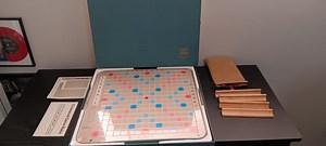 Vintage 1976 Scrabble Deluxe Edition Board Game - Selchow & Righter - Etsy