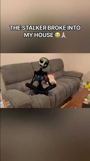 The Stalker BROKE into my house 😭🙏🏼 #shorts