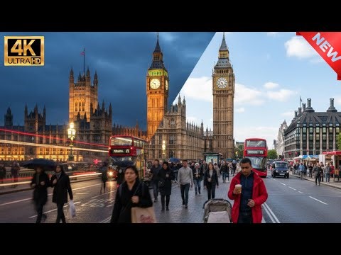 London City Tour 4k Resolution | Tourist Walk