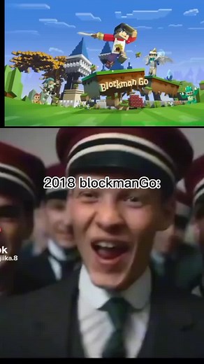 Who missed blockman go 2018 :(#oldblockmango #20182023 #fypシ