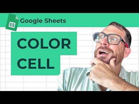 How to Change the Color of a Cell