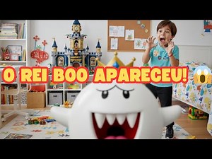 O REI BOO APARECEU! 👻 Montando a Mansão Assombrada de LEGO Super Mario