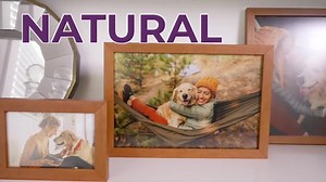 Brown Picture Frame Rustic Barnwood With UV Acrylic Plexiglass, Foam Board Backing and Hanging Hardware | Ask for Custom Size - Etsy