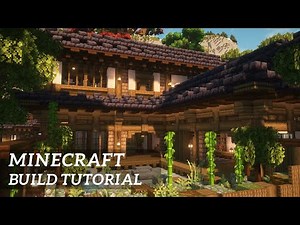 【Minecraft】How to Build a Japanese House (With Interior)