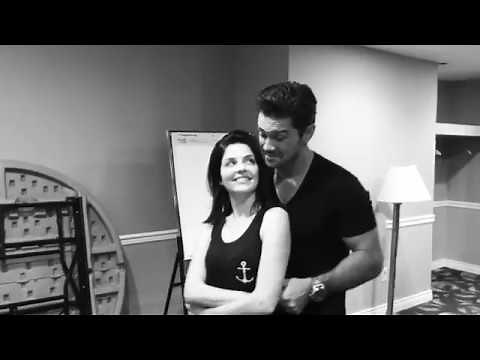 Ryan & Jen rehearse Harvest Love dance scene