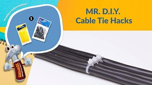225 reactions · 14 shares | Here are a few simple cable tie tricks to help with your household daily fixes. There is nothing you can't fix with MR. DIY products. ️ #MRDIY #AlwaysLowPrices #LifeHackTips | MR DIY | Facebook