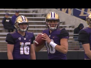 Jacob Eason highlights: Huskies' starting quarterback excites at UW spring game