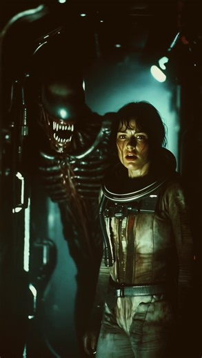 Alien part 2 #alien #horror #aivideo