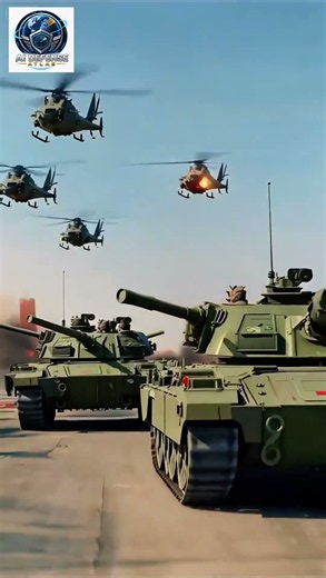 War Machines Assemble for Deployment | AI Military Concept