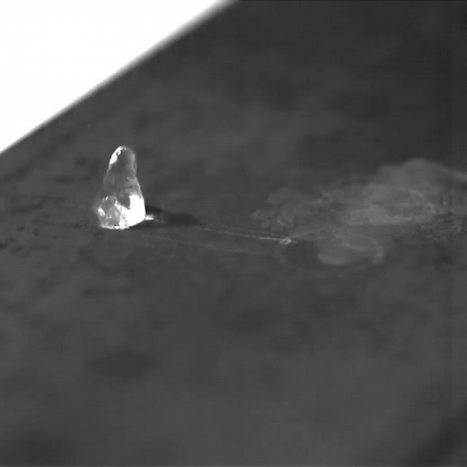 Leidenfrost effect: Water Droplet #1