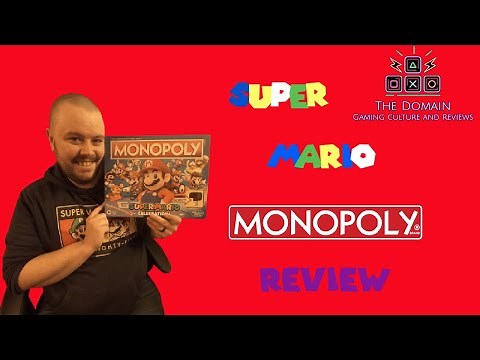 Super Mario Celebration Monopoly Gameplay & Review