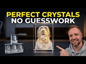 I Tested Crystal Engraving Settings… Here’s What Actually Works (xTool F2 Ultra UV)