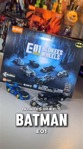 Unboxing Blokees Wheels Batman E01 BatMobile CAKEP GILAA!!! #blokees #dc #batman #toy #toys