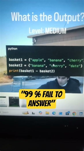 "This Simple Python Line Breaks The Brain 🧠" | Only 1% Gets the Answer 😏