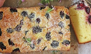 Blackberry Limoncello Cake Recipe