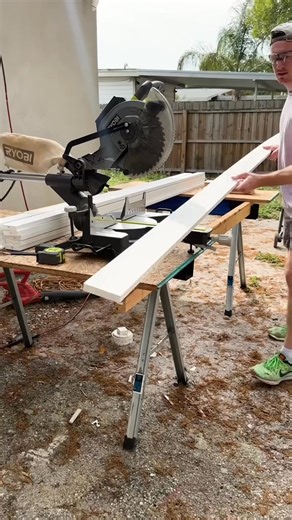 fancy window trim can be made by anyone 🏡🔨 #CreativeDesign #DIYHomeProjects #HomeRenovation #CarpentryIdeas #InteriorI-001 #DIY #CraftingSkills | brittneymariechandler