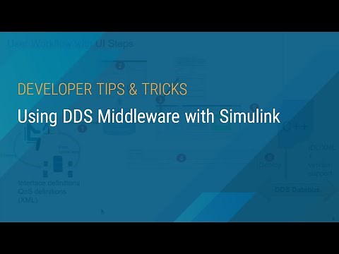 Using DDS Middleware with Simulink