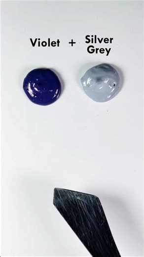 “Creating a soft final outcome with simple careful motion. #colormixing