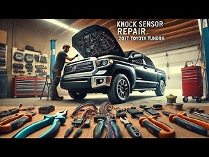 2017 Toyota Tundra Knock sensors circuits high P0328 P032D P033D. Rodents nest damage. Easy repair