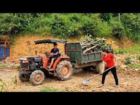 Complete Farm Setup: Tree Planting, Green Manure Compost, Barn Floors & Concrete Columns