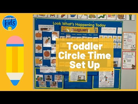 TODDLER CIRLE TIME IDEAS | CLASSROOM SET UP