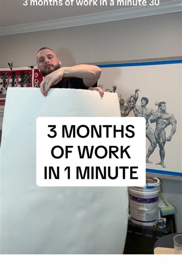 Latest Self Portrait Timelapse: 3 Months of Work