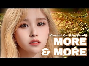More & More TWICE (Concert Ver. (Live Vocal))