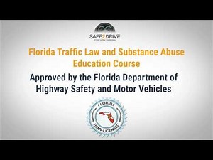 Florida Traffic Laws and Substance Abuse Education