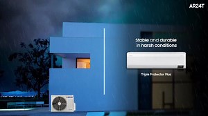 Triple Plus Protector technology prevents damage from power surges and fluctuating electrical currents, without a separate voltage stabilizer*. Its anti-corrosion coating also protects the condenser and cabinet in harsh conditions | Samsung