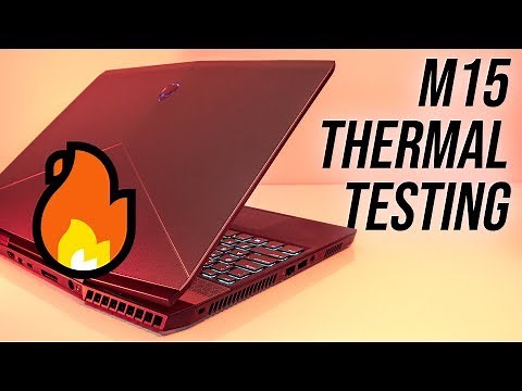 Alienware m15 Thermal Testing, Overclocking and Undervolting