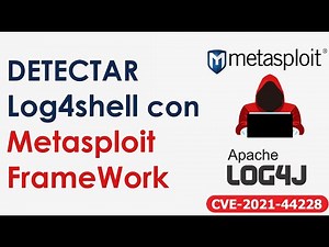 Detectar Vulnerabilidad Log4shell con Metasploit FrameWork - Kali Linux