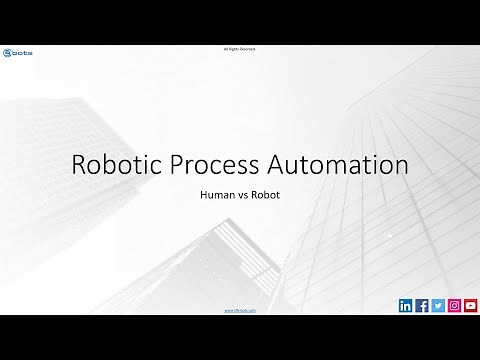 Robotic Process Automation - Human vs Robot
