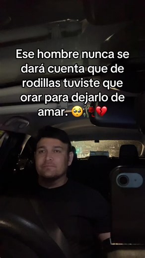 Oraste de rodillas para dejar de amar a ese hombre