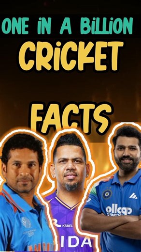 Top 3 "One in a Billion" Cricket Facts! 🏏🔥 #cricketshorts #facts #shorts