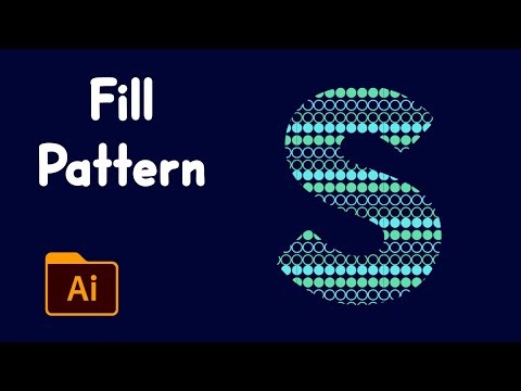 How To Fill Pattern Text Effect In Adobe Illustrator