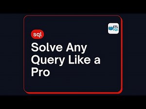 3 Proven Strategies to Solve Any SQL Query (From My Workshop) #sqlforbeginners #sqltips #sql